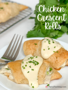 Easy Chicken Crescent Rolls, best pillsbury refrigerated crescent roll ...