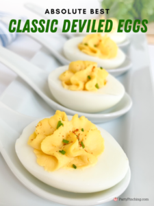 classic deviled eggs recipe, fool proof deviled egg recipe, how to boil ...