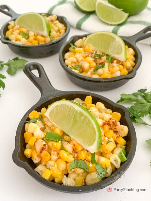 Skillet Mexican Street Corn, best easy skillet Mexican Street Corn, 10 minute street corn recipe,. best lime easy flavorful mexican street corn, Mexican street corn recipe frozen corn, super easy side dishes