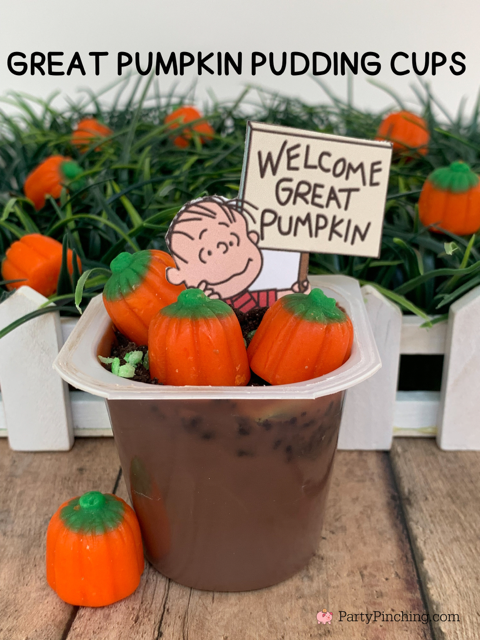 Pumpkin Patch Dirt Cups - I Can Teach My Child!