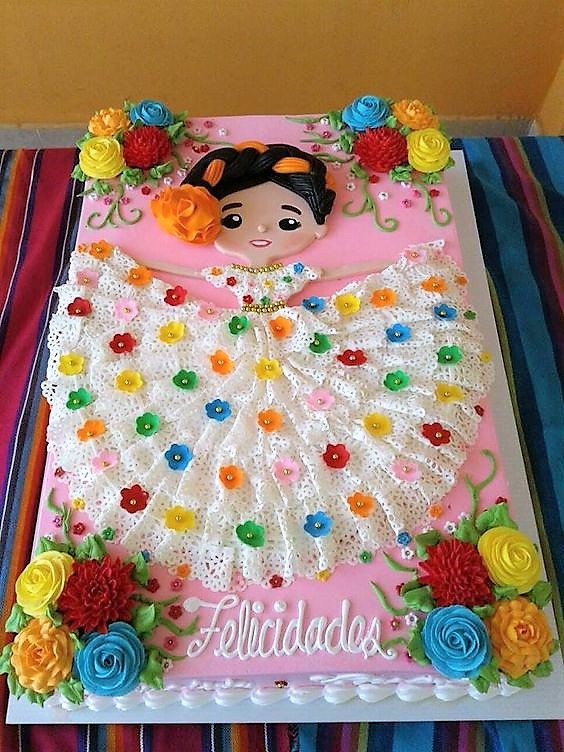 beautiful mexican senorita cake, fun cake ideas, best cake ideas, best cake decorating ideas, easy cake ideas, best cake recipes