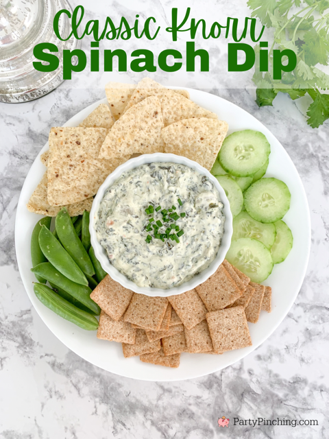 Best Spinach Dip, easy best Knorr Spinach dip recipe, Knorr Vegetable mix, super easy appetizer ideas, best easy appetizer game day holiday party appetizer recipes ideas, crowd pleaser appetizers, easy appetizers, game day snacks, super bowl snack food appetizers
