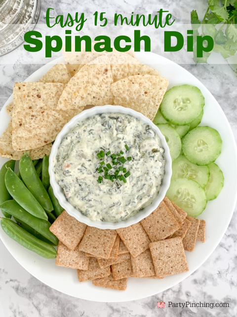 Best Spinach Dip, easy best Knorr Spinach dip recipe, Knorr Vegetable mix, super easy appetizer ideas, best easy appetizer game day holiday party appetizer recipes ideas, crowd pleaser appetizers, easy appetizers, game day snacks, super bowl snack food appetizers