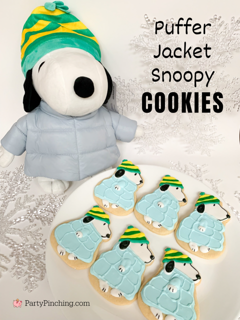 puffer jacket snoopy cookie, snoopy puffer jacket, cvs snoopy puffer jacket, tiktok snoopy puffer coat cookies, cute snoopy winter christmas cookies, snoopy snowman cookie cutter, cute puffer jacket Snoopy, CVS viral TikTok Snoopy Puffer Jacket cookies