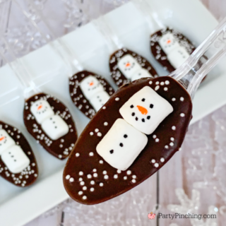 Edible Christmas Family Activities: Make Easy Marshmallow Snowmen, Holidays