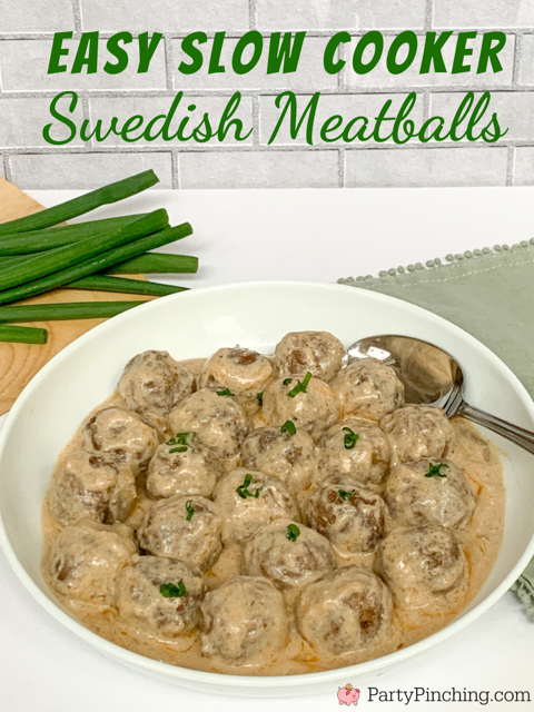 easy slow cooker swedish meatballs, best crock pot frozen swedish meatballs recipe