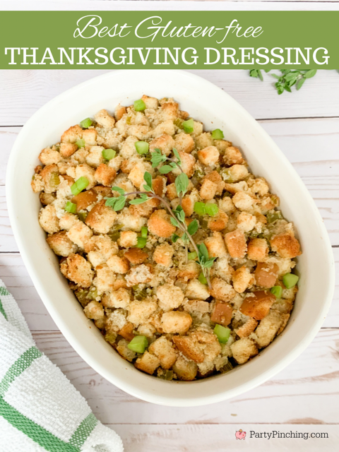 gluten free thanksgiving stuffing dressing recipe, best easy gluten free stuffing recipe, easy best gluten free holiday recipes side dishes for christmas easter thanksgiving, gluten free recipes that don't taste like they are gf