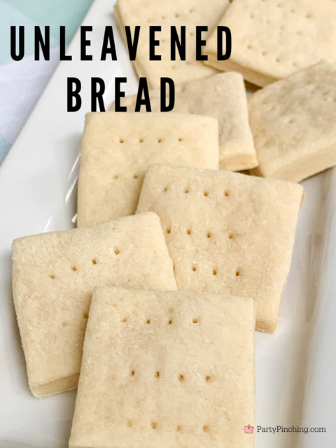 unleavened bread recipe, best easy unleavened bread, vacation bible school snack, VBS unleavened bread snack, Passover