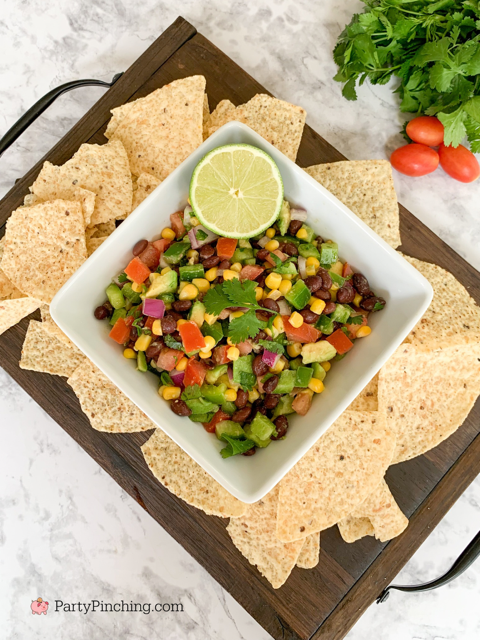 best cowboy caviar, best texas caviar, best easy cowboy caviar, 15 minute appetizer, best easy appetizer recipe ideas, gluten free appetizer dip recipes, fresh appetizer recipe tex mex appetizer cowboy caviar dip