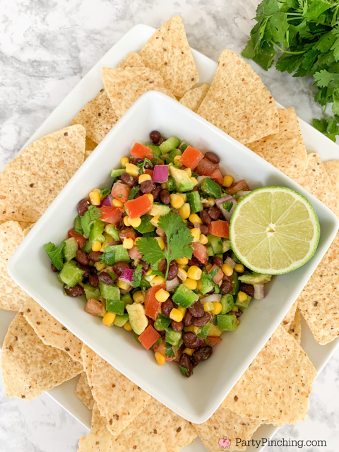 best cowboy caviar, best texas caviar, best easy cowboy caviar, 15 minute appetizer, best easy appetizer recipe ideas, gluten free appetizer dip recipes, fresh appetizer recipe tex mex appetizer cowboy caviar dip