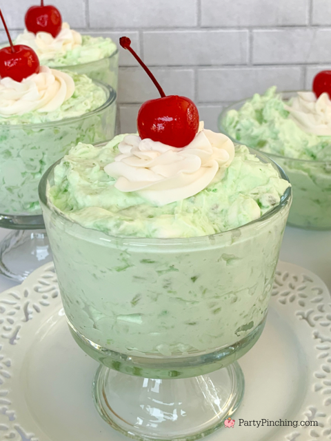 the best watergate salad, easy 5 minute salad 4 ingredients watergate jello pudding pistachio pineapple salad, budget friendly salad cheap dessert salad, pistachio pineapple fluff salad, easy marshmallow pistachio fluff watergate salad, christmas st patrick's day dessert salad recipe ideas for kids