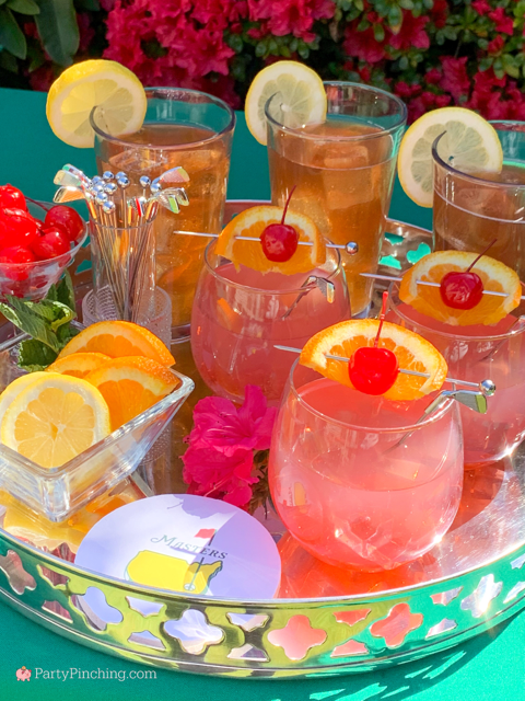 Masters azalea cocktail drink recipe, best masters azalea drink, best Masters watch party food ideas, pimento cheese sandwich recipe, Masters Augusta National Golf Club Course, best easy Masters golf tournament watch party food recipe ideas