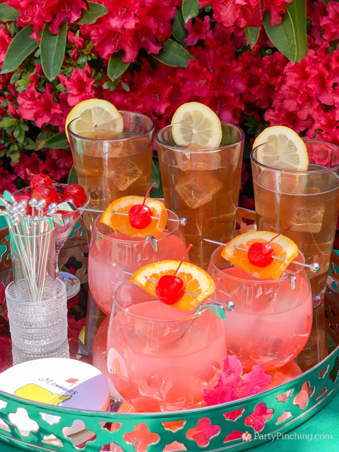 The ultimate Masters party, Augusta National Golf, Masters Golf Tournament, Masters viewing watch party ideas, best Masters Party, Taste of the Masters, Goldbelly, best easy pimento cheese sandwiches, best eggs salad sandwiches, best easy Masters peach ice cream sandwich mini recipe, Masters Azalea Drink recipe original authentic, Masters cookie, Masters golf popcorn, DIY Masters menu sign