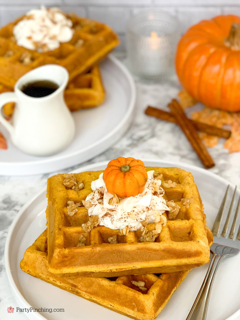 Pumpkin spice waffles, easy box waffle mix pumpkin spice waffles, Sunbelt Bakery Pumpkin Spice Chewy Granola Bars Waffles, easy best pumpkin waffle recipe, fall breakfast recipe ideas, best fall recipes easy to make