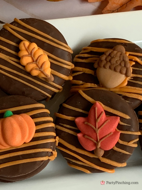 Fall Peanut Butter Fudge Cookies, no bake Peanut Butter Fudge Cookies for fall autumn Thanksgiving Harvest Halloween recipe, easy no bake fall cookie recipe, best easy Thanksgiving dinner dessert ideas quick recipe