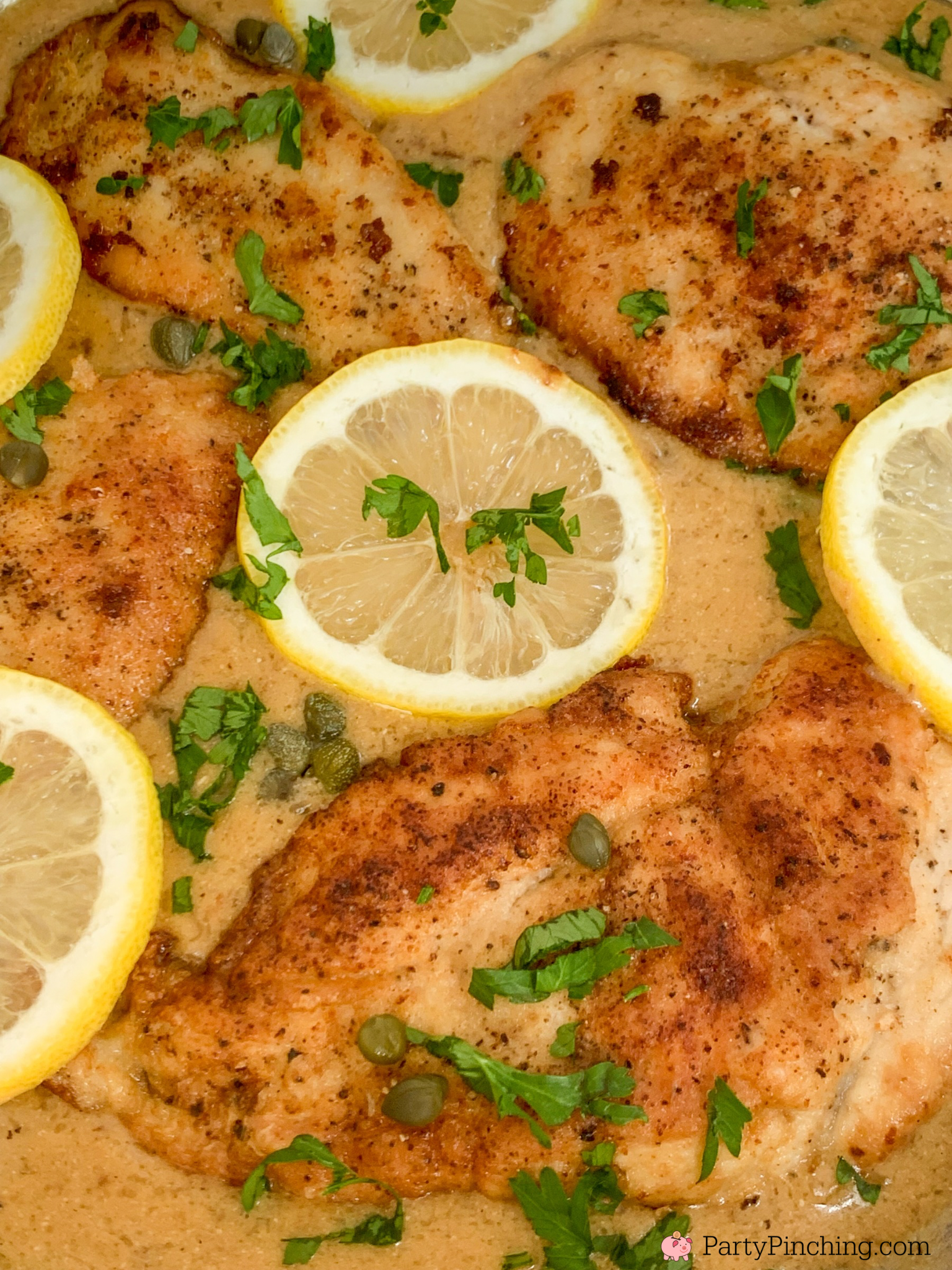 Super easy chicken piccata, best easy 30 minute chicken piccata recipe, easy 30 minute meals, best easy meals for company dinner party, best easy family weeknight dinner, kid friendly dinners