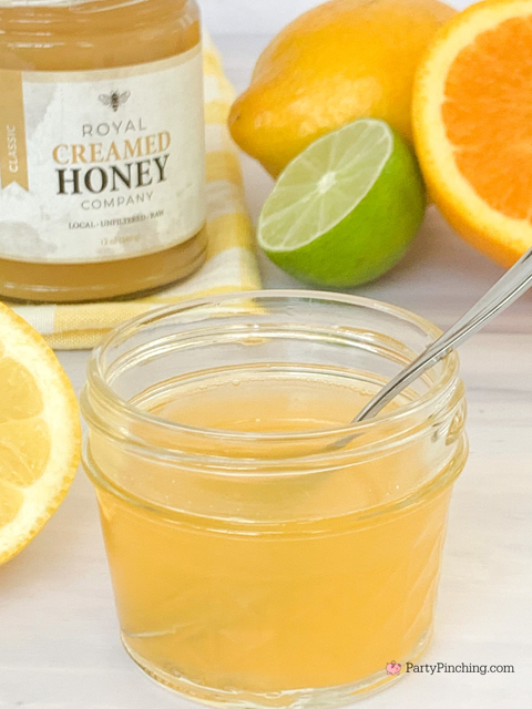 Honey Citrus Dressing for Fresh Fruit Salad recipe, best fruit salad dressing, Fruit Salad dressing recipe, easy 5 minute fruit salad dressing, fresh squeezed orange lime lemon honey fruit salad dressing recipe for summer