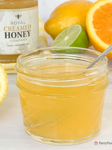 fruit salad with honey and orange juice dressing Orange Honey Rainbow Fruit Salad Recipe + Video