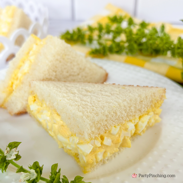 Grandma's Classic Egg Salad, best easy classic egg salad, 4 ingredient egg salad, super easy creamy egg salad, simple egg salad, southern egg salad sandwich, best egg salad sandwich recipe grandma mom used to make, Master's egg salad