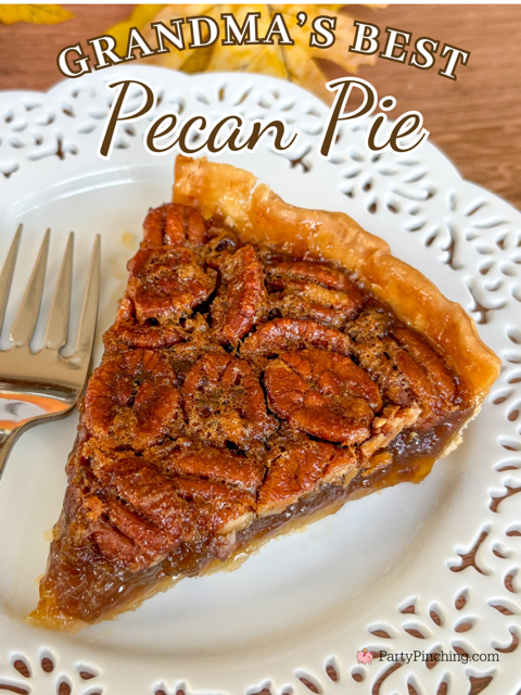 grandma's best pecan pie, easy best old fashioned pecan pie, easy to make pecan pie, Thanksgiving Christmas pecan pie, best pecan pie you'll ever have, easiest pecan pie recipe, dark karo syrup, pearson farms pecan salted and roasted georgia